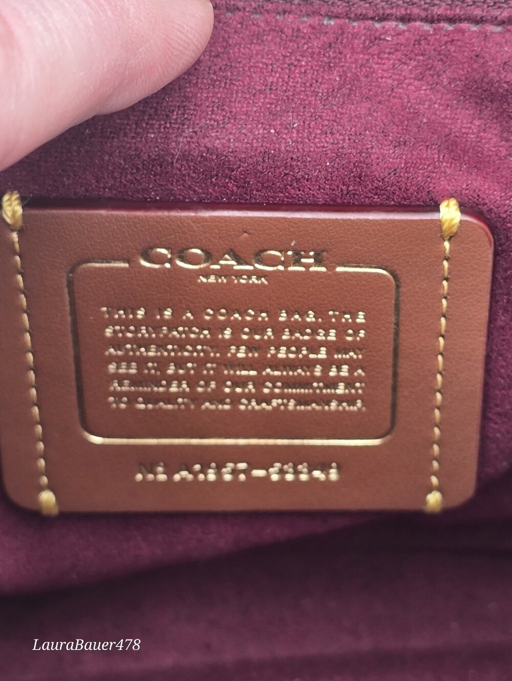💥NWOT💥Coach Parker Top Handle Bag, Rust/ Signature Canvas - Picture 10 of 16